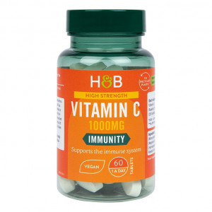 H&B Vitamina C 1000mg cu macese 60 tablete