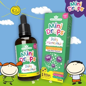 Mini Drops Picături Probiotice pentru Bebeluși și Copii, Natures Aid 50ml - Img 4