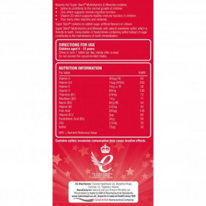 Super Stars Multivitamine Natures Aid