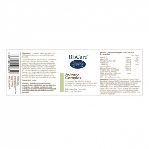 BioCare Adreno Complex 60 Capsule