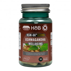 H&B Ashwagandha KSM-66 600mg 30 Capsule