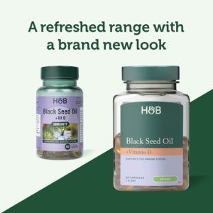 H&B Chimen negru (ulei din semințe) 60 capsule - Img 3