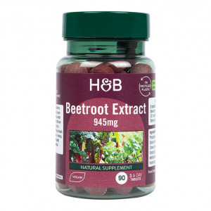 H&B Sfeclă Roșie (Beetroot) 90 cpr