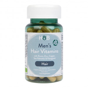 H&B Vitamine pentru Par pentru Barbați 60 capsule
