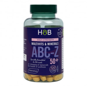 Multivitamine și minerale ABC 50+ 120 cpr