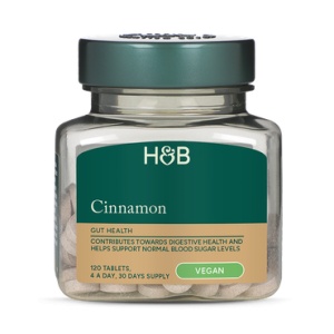 H&B Scorțișoară (Cinnamon) Extract 500mg 120 tablete