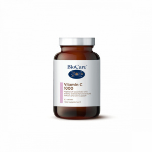 Vitamian C cu Magneziu și extract de Afine 30 cpr, BioCare