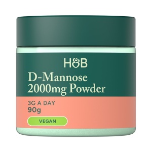 D-Mannose 90g cu Inulină și Merișoare, Holland & Barrett