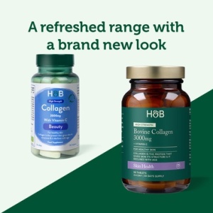H&B Colagen Hidrolizat 1000 mg 90 comprimate - Img 3