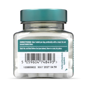 H&B Tiamina (Vitamina B1) 100mg 120 tablete - Img 2