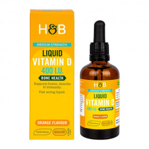 H&B Vitamina D3 Lichida 60ml