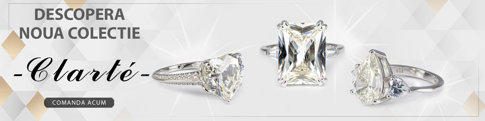 Clarte - Bijuterii Argint 925, cubic Zirconia