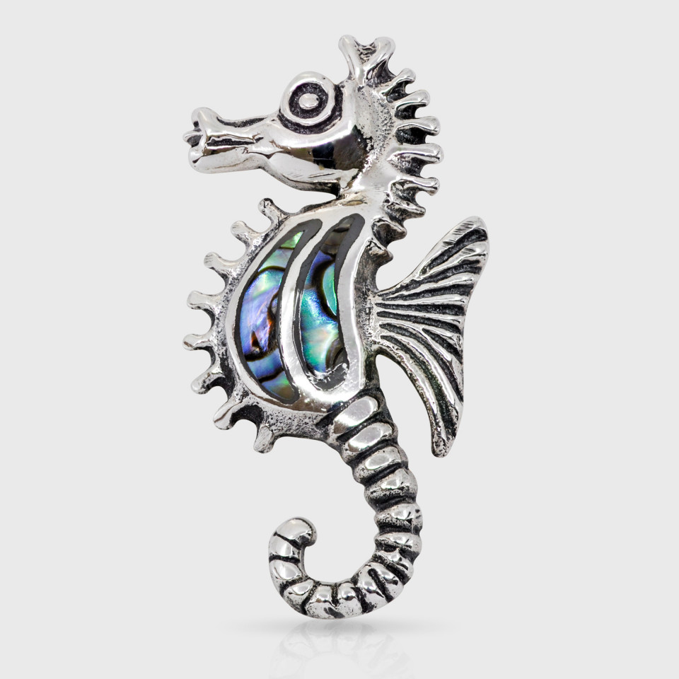 Pandantiv Abalone Seahorse