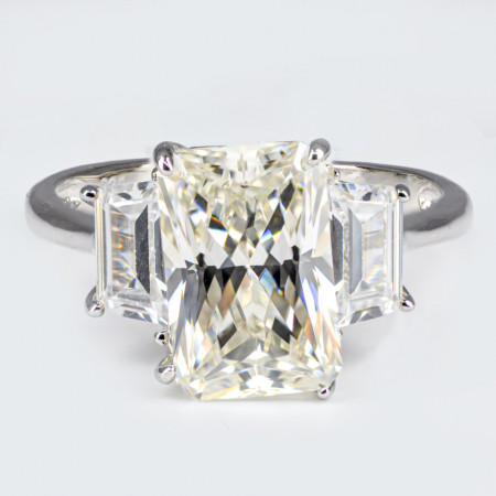 Inel Argint Zirconia Clemence Alb Cald