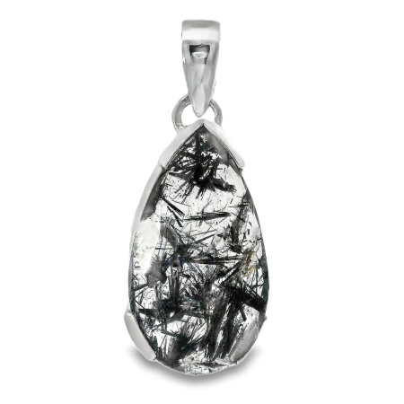 Pandantiv Argint Quartz Rutilat Kahini