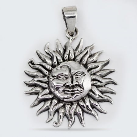 Pandantiv argint Unisex Celestial Couple