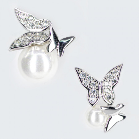 Cercei Argint Zirconia Maelys