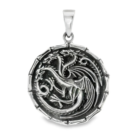 Pandantiv Argint Oxidat Targaryen