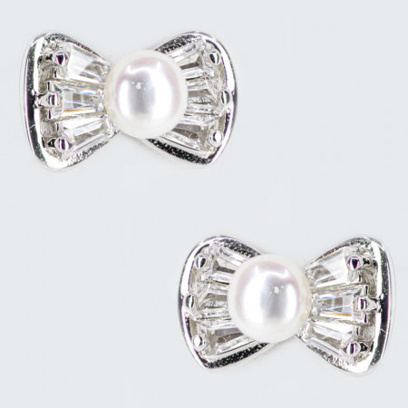 Cercei Argint Zirconia Leonie