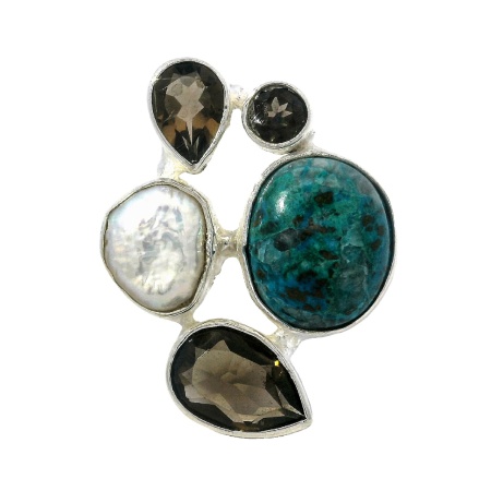Inel Argint Chrysocolla Remaha
