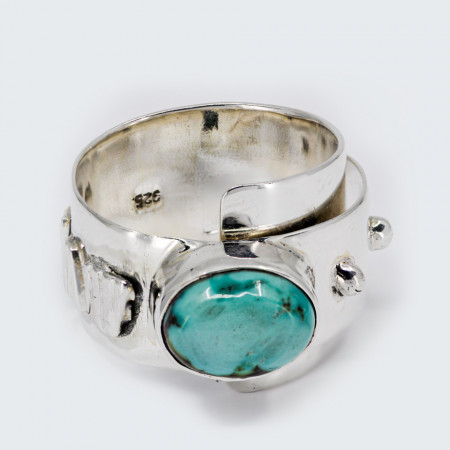 Inel Argint Turquoise Suvrita