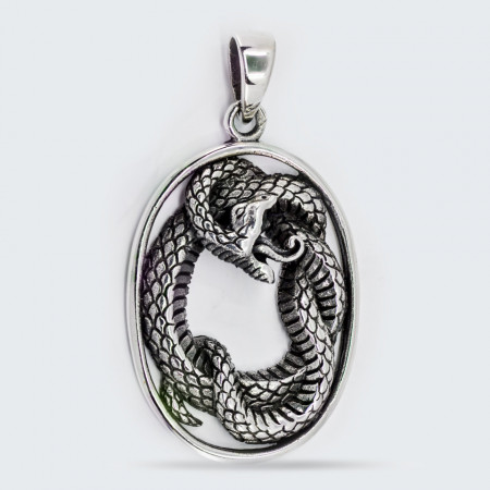 Pandantiv argint Unisex Cobra