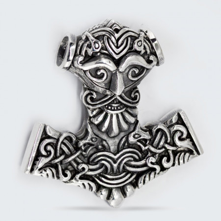 Pandantiv argint Unisex Nature Thor Hammer