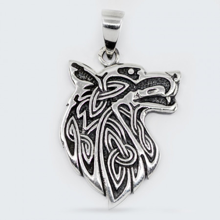 Pandantiv argint unisex Wolf
