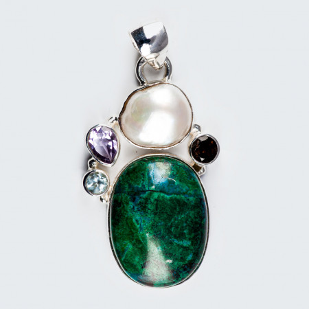 Pandantiv Argint Chrysocolla Jemisha
