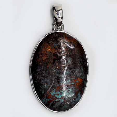 Pandantiv Argint Chrysocolla Sonora Chadani