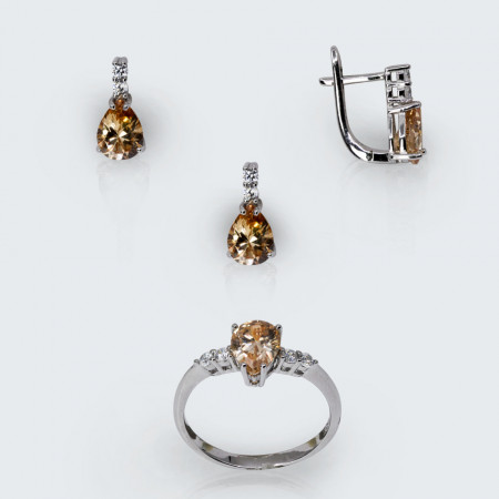 Set honey teardrop
