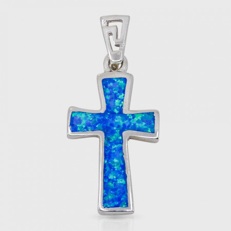 Pandantiv Opal Cross