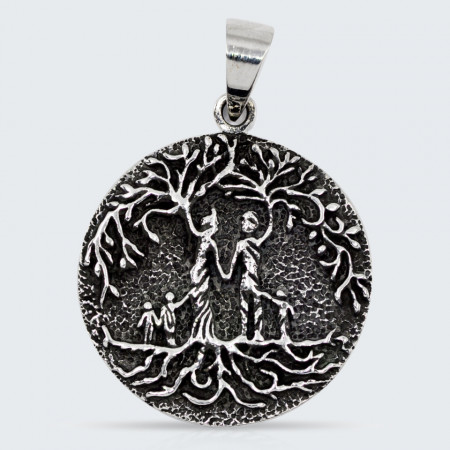 Pandantiv argint unisex Family Tree of Life