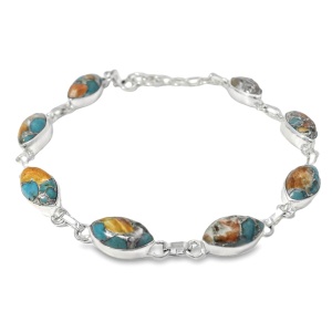 Bratara Argint Turquoise Oyster Nadeeka