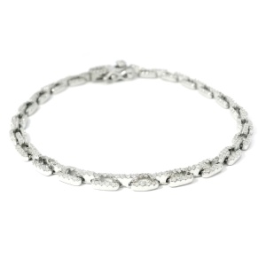Bratara Argint Zirconia Brune