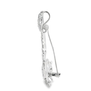 Brosa Argint cu Marcasite Edelie - Img 2