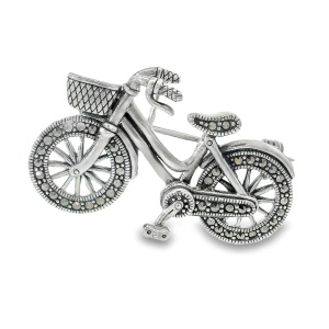 Brosa-Pandantiv Argint Marcasite Galatee