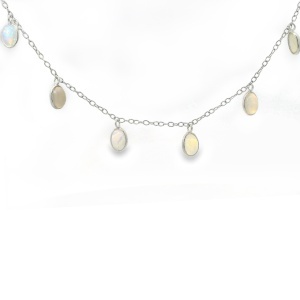 Colier Argint Opal Etiopian Dhanyasri