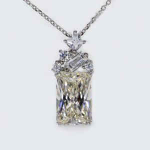 Colier Argint Zirconia Clemence Alb Cald - Img 2