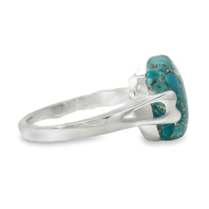 Inel Argint Blue Copper Turquoise Yotin - Img 2