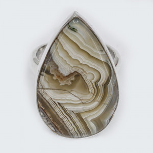 Inel Argint Crazy Lace Agate Teratai