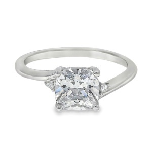 Inel Argint Cubic Zirconia Bianca