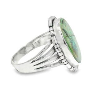 Inel Argint Opal Etiopian Shanaya - Img 2