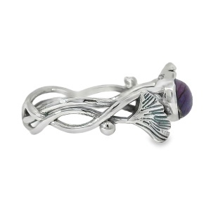 Inel Argint Purple Copper Turquoise Naree - Img 2