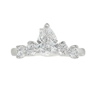 Inel Argint Zirconia Violette