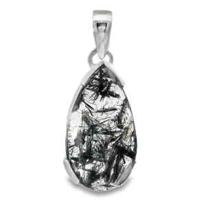 Pandantiv Argint Quartz Rutilat Kahini