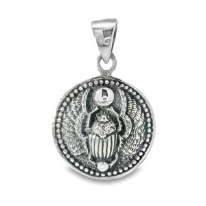 Pandantiv Argint Unisex Dung Beetle