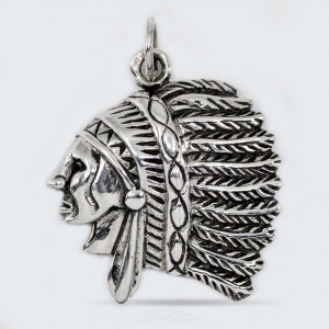 Pandantiv argint unisex Indian