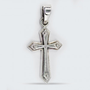 Pandantiv argint Unisex Small Cross