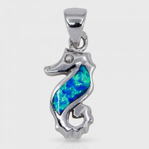 Pandantiv Opal Small Seahorse